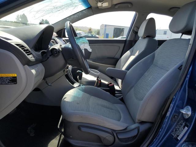  HYUNDAI ACCENT 2015 Granatowy