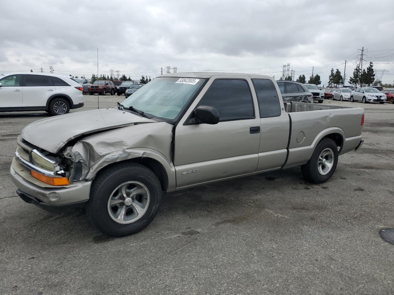 2003 Chevrolet S Truck S10 de vânzare în Rancho Cucamonga, CA - Front End