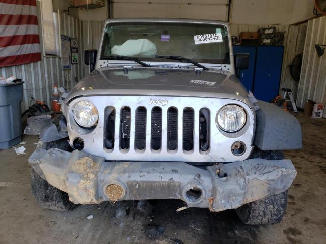 Паркетники JEEP WRANGLER 2016 Серебристый