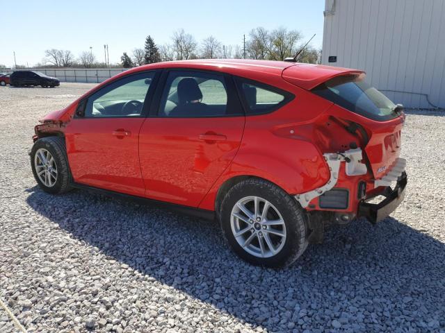  FORD FOCUS 2017 Czerwony
