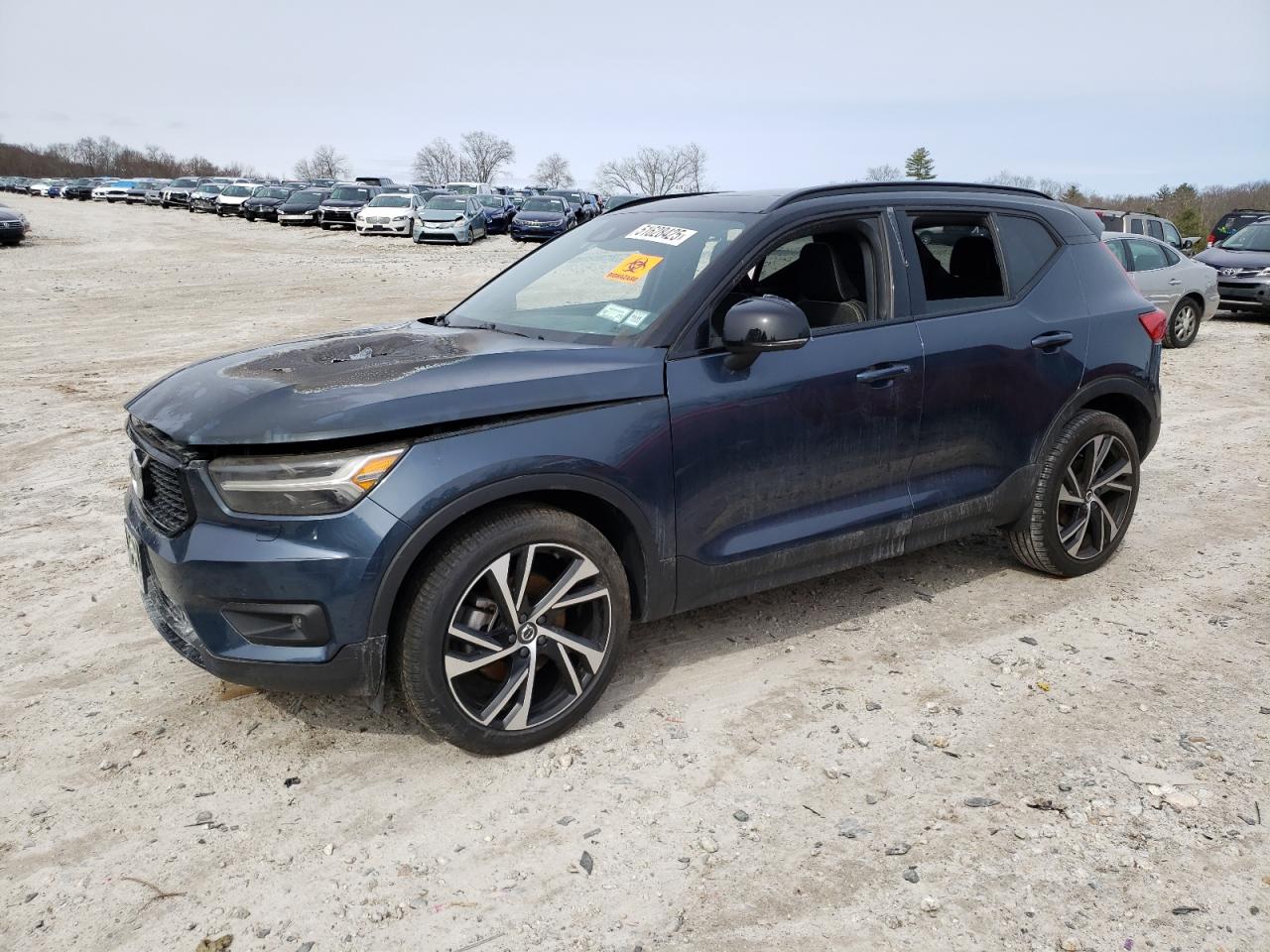 2022 Volvo Xc40 T5 R-Design en Venta en West Warren, MA - Burn - Engine
