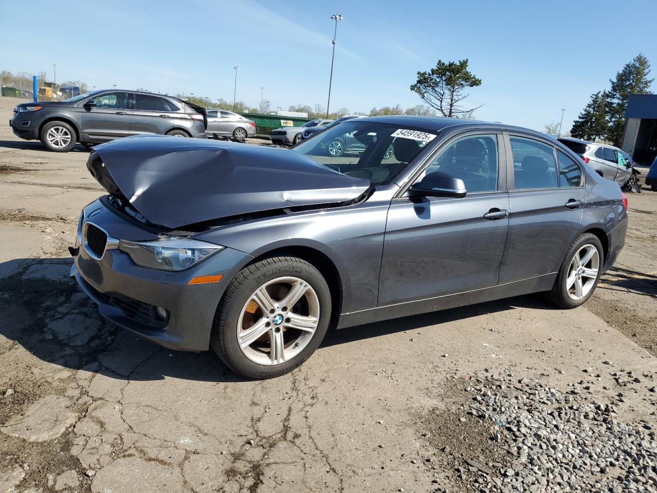 2013 Bmw 328 Xi იყიდება Woodhaven-ში, MI - Front End