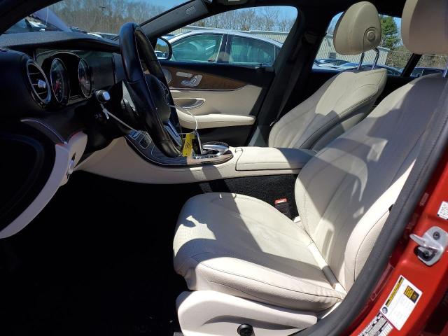  MERCEDES-BENZ E-CLASS 2019 Червоний