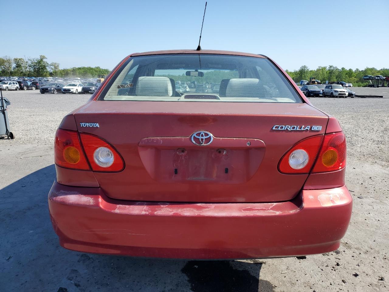 2003 Toyota Corolla Ce VIN: 1NXBR32E63Z058731 Lot: 55094505