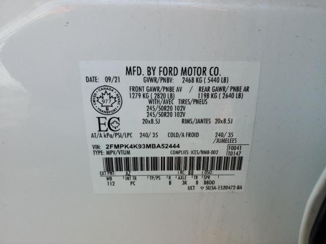 2021 FORD EDGE TITANIUM