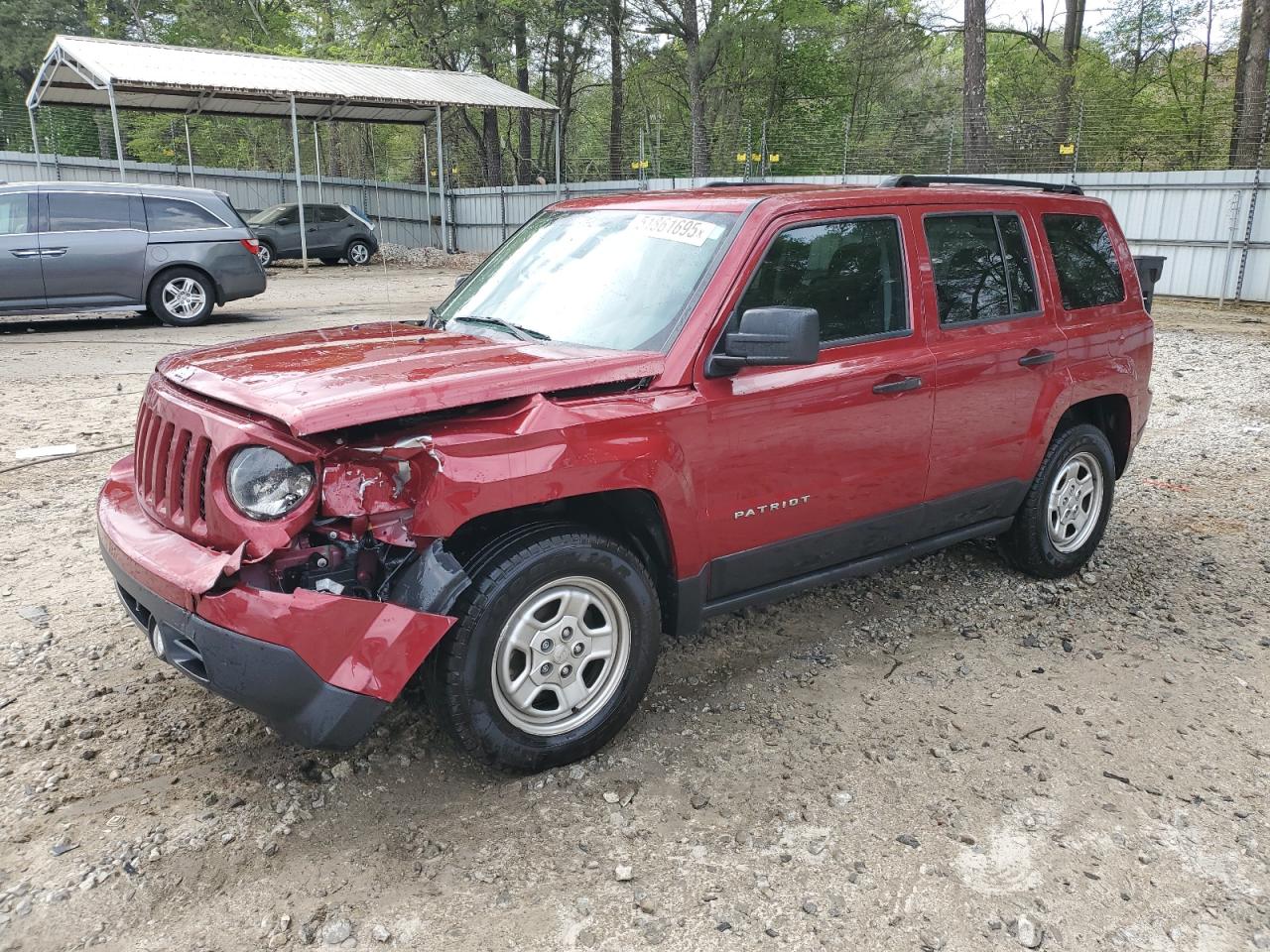 2017 Jeep Patriot Sport იყიდება Austell-ში, GA - Front End