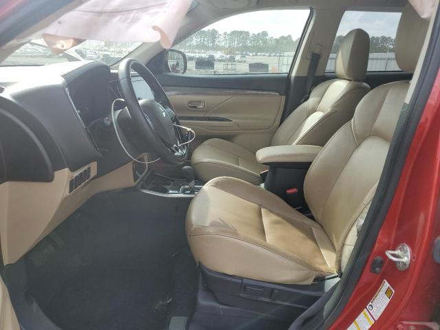  MITSUBISHI OUTLANDER 2019 Червоний