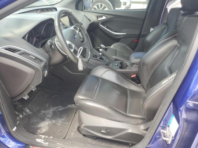 Hatchbacks FORD FOCUS 2014 Granatowy