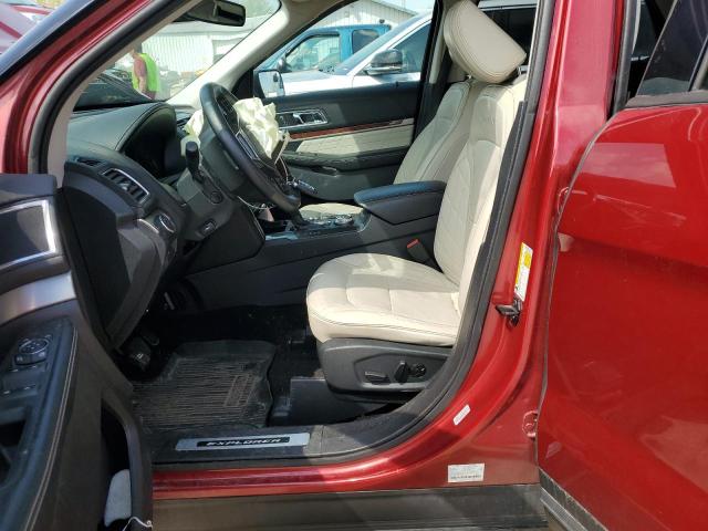 FORD EXPLORER 2019 Czerwony