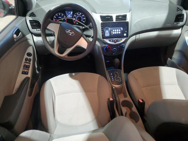  HYUNDAI ACCENT 2013 Червоний