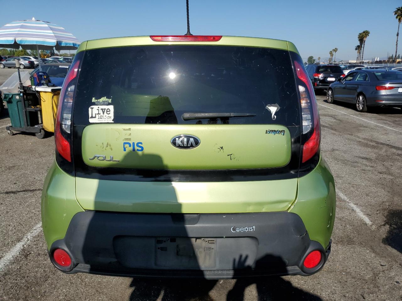 2016 Kia Soul VIN: KNDJN2A20G7835826 Lot: 54736525
