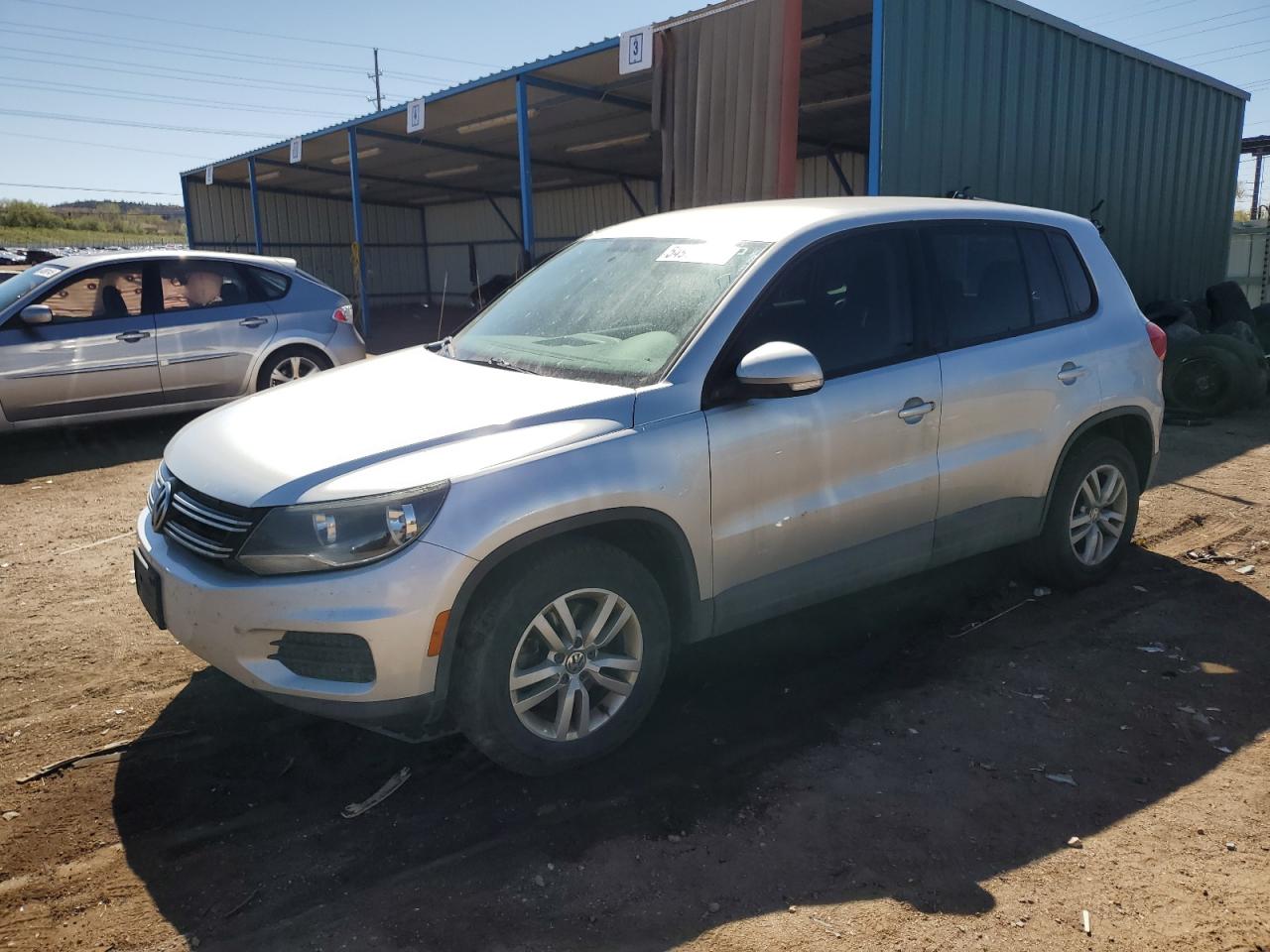 2014 Volkswagen Tiguan S zu verkaufen in Colorado Springs, CO - Front End