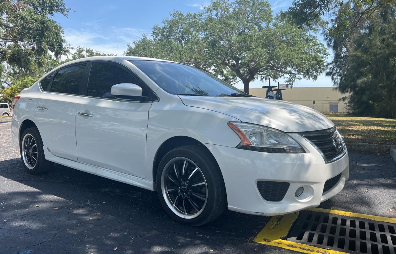 2013 Nissan Sentra S en Venta en Riverview, FL - Rear End