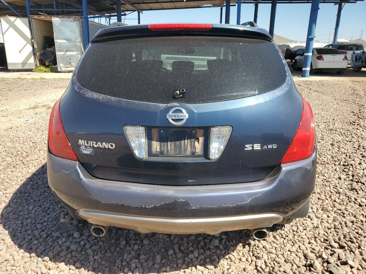 2004 Nissan Murano Sl VIN: JN8AZ08WX4W311798 Lot: 53107695