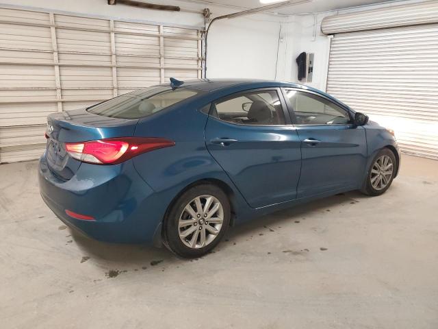  HYUNDAI ELANTRA 2016 Granatowy