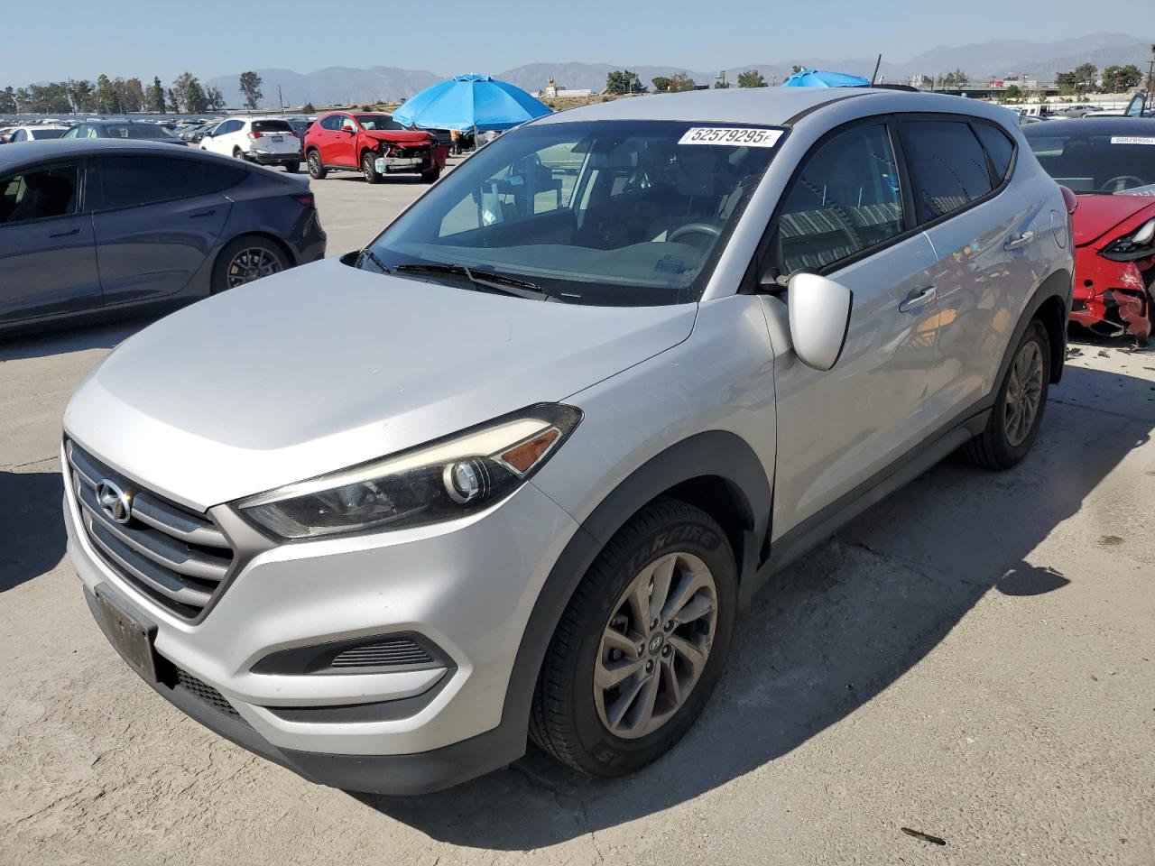 2016 Hyundai Tucson Se იყიდება Sun Valley-ში, CA - Rear End