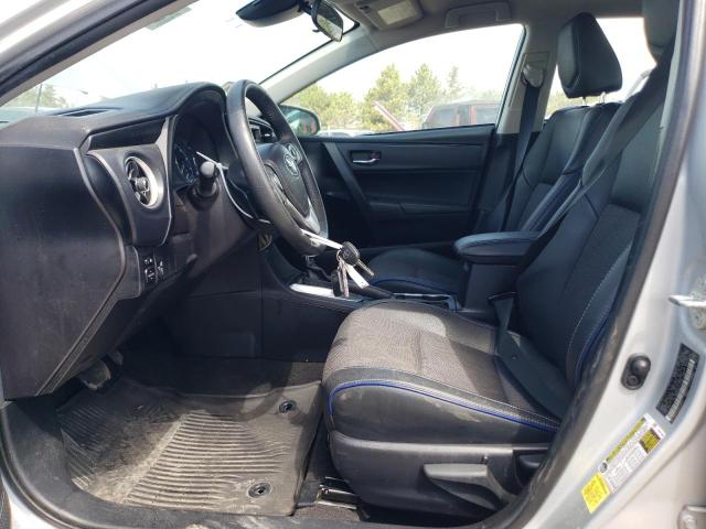 TOYOTA COROLLA 2018 Серебристый