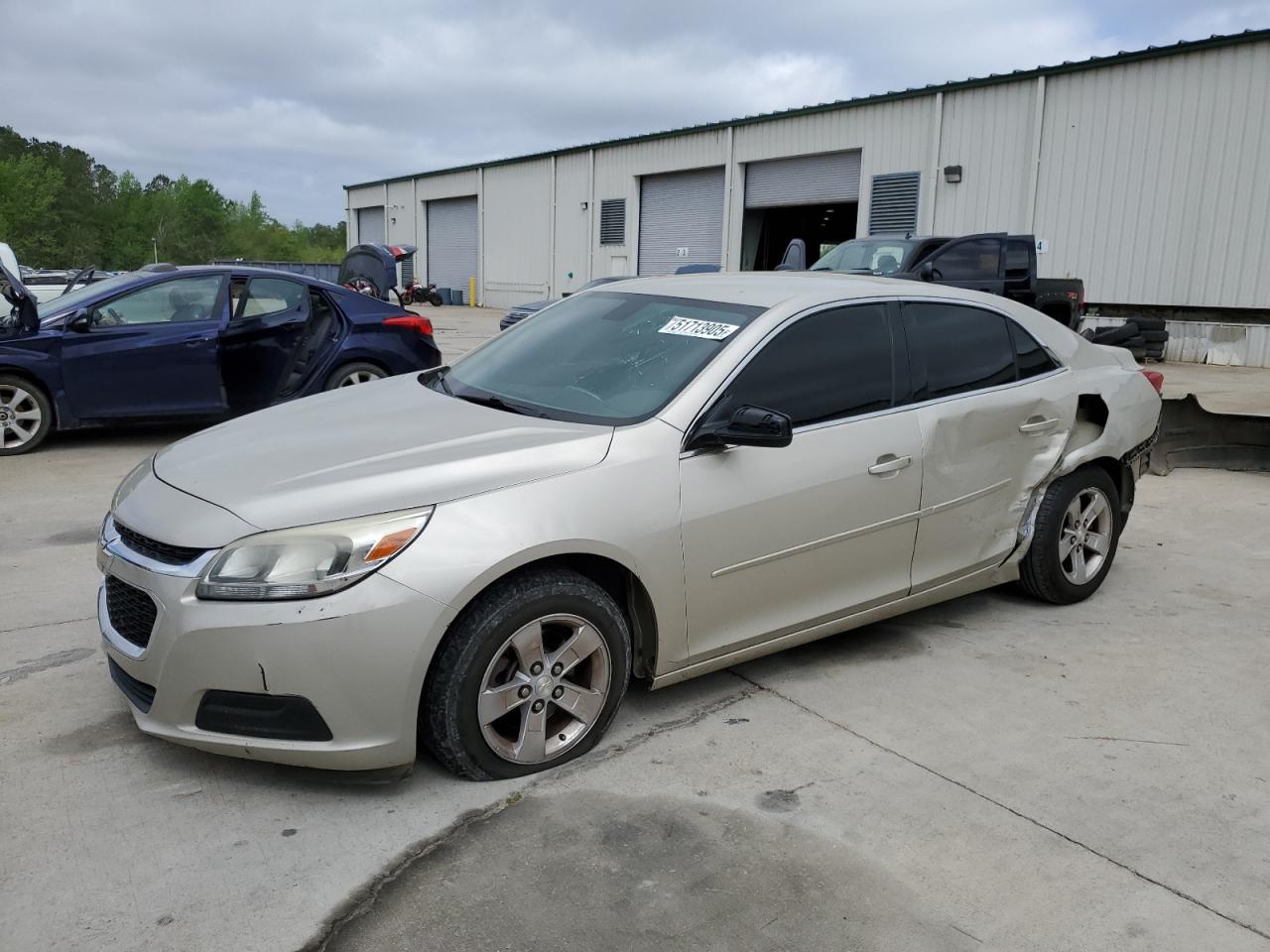 2015 Chevrolet Malibu Ls na sprzedaż w Gaston, SC - Side