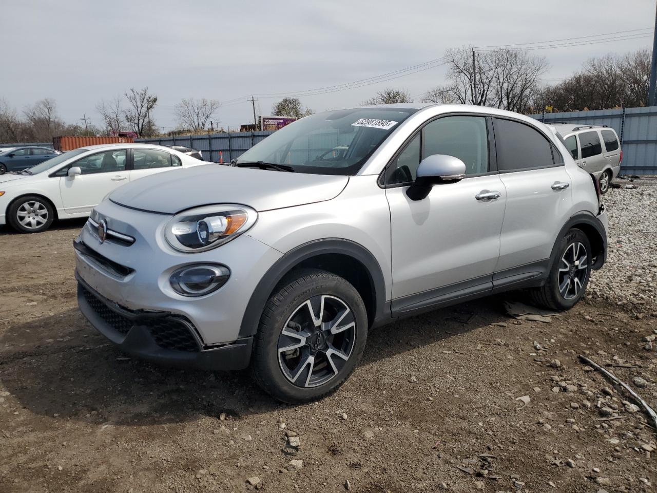 2021 Fiat 500X Pop de vânzare în Chicago Heights, IL - Rear End
