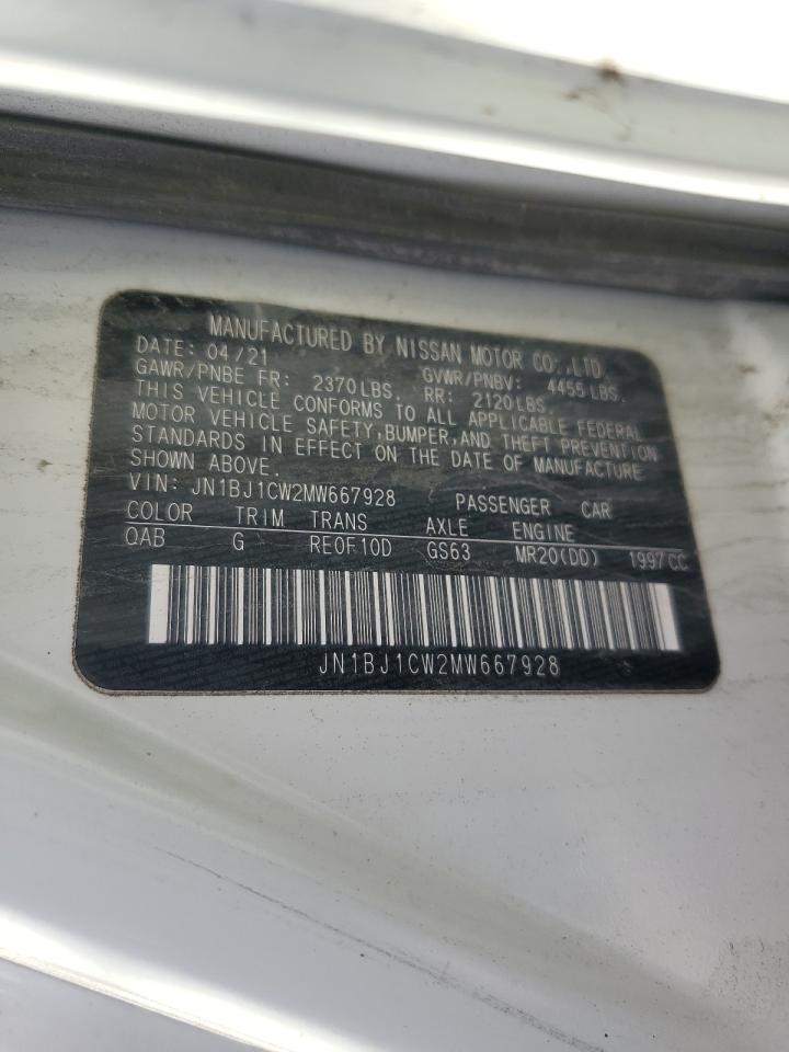 JN1BJ1CW2MW667928 NISSAN ROGUE 2021