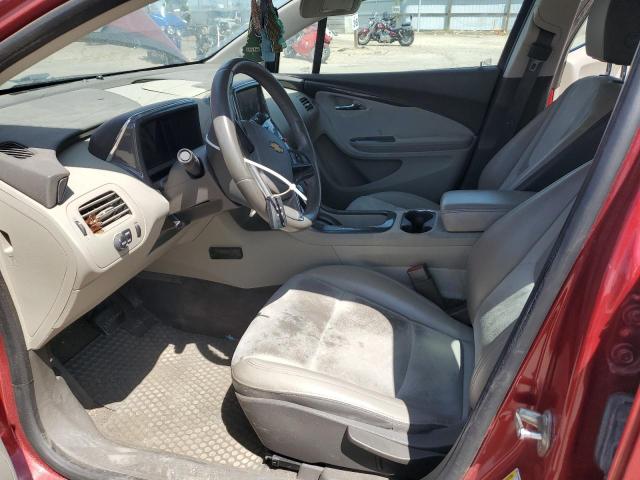  CHEVROLET VOLT 2013 Червоний