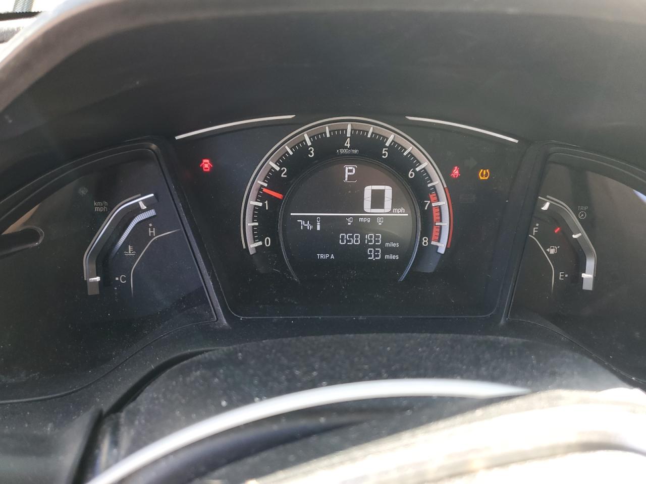 19XFC2F51HE227071 HONDA CIVIC 2017
