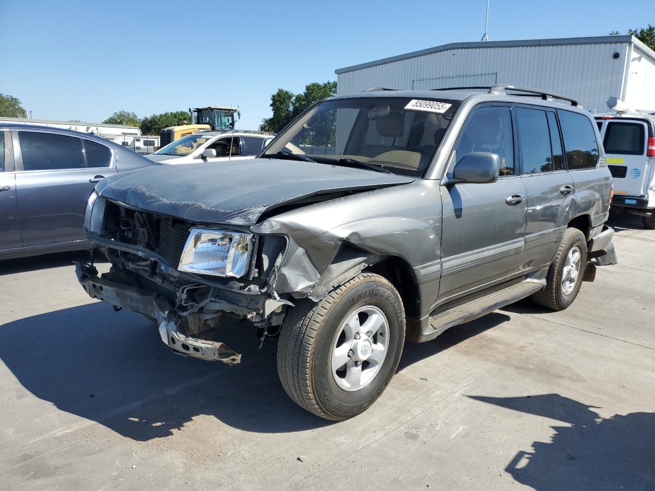 2000 Toyota Land Cruiser na sprzedaż w Sacramento, CA - All Over
