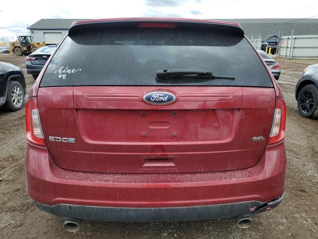  FORD EDGE 2014 Czerwony