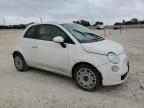2015 Fiat 500 Pop de vânzare în New Braunfels, TX - Front End