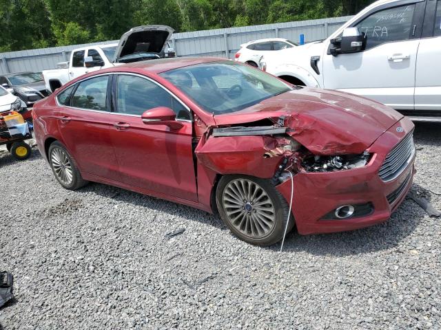  FORD FUSION 2016 Czerwony