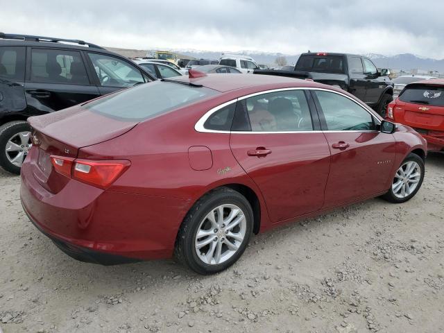  CHEVROLET MALIBU 2018 Czerwony