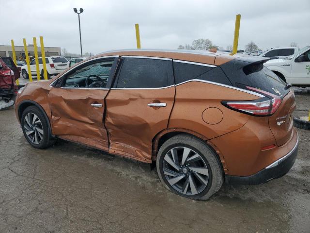  NISSAN MURANO 2015 Оранжевый