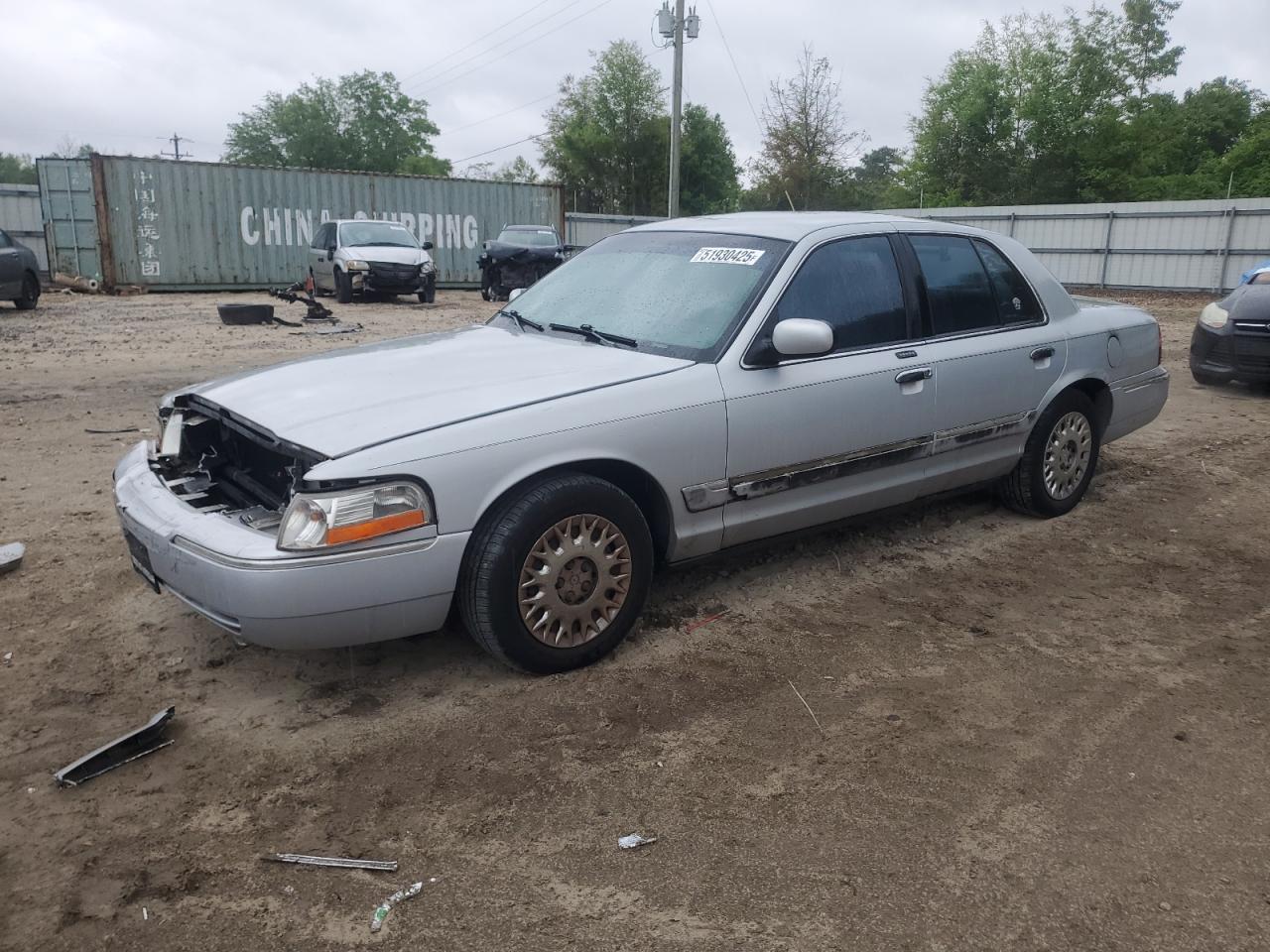 2003 Mercury Grand Marquis Gs იყიდება Midway-ში, FL - Front End