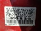 2008 Honda Fit  للبيع في Fredericksburg، VA - Side