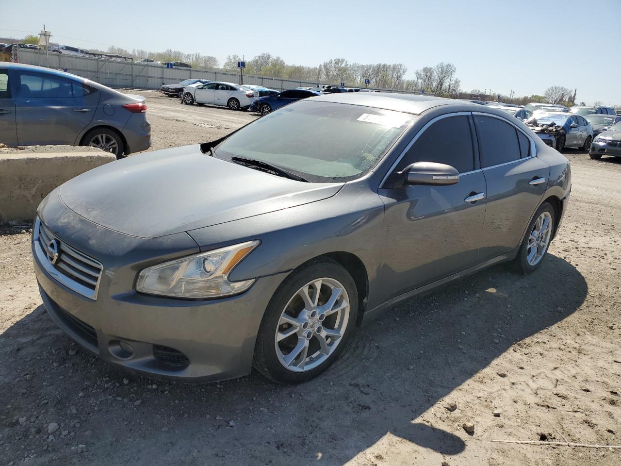 2014 Nissan Maxima S de vânzare în Kansas City, KS - Rear End