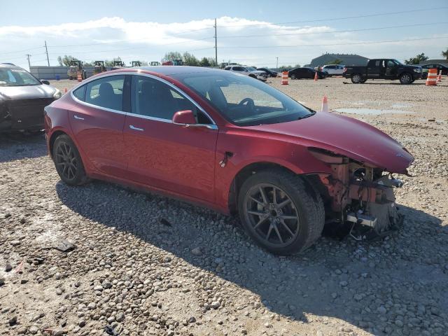  TESLA MODEL 3 2018 Czerwony
