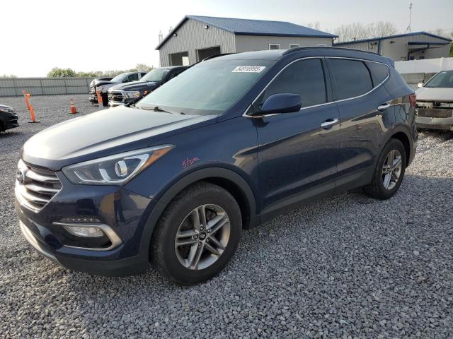  HYUNDAI SANTA FE 2017 Синий