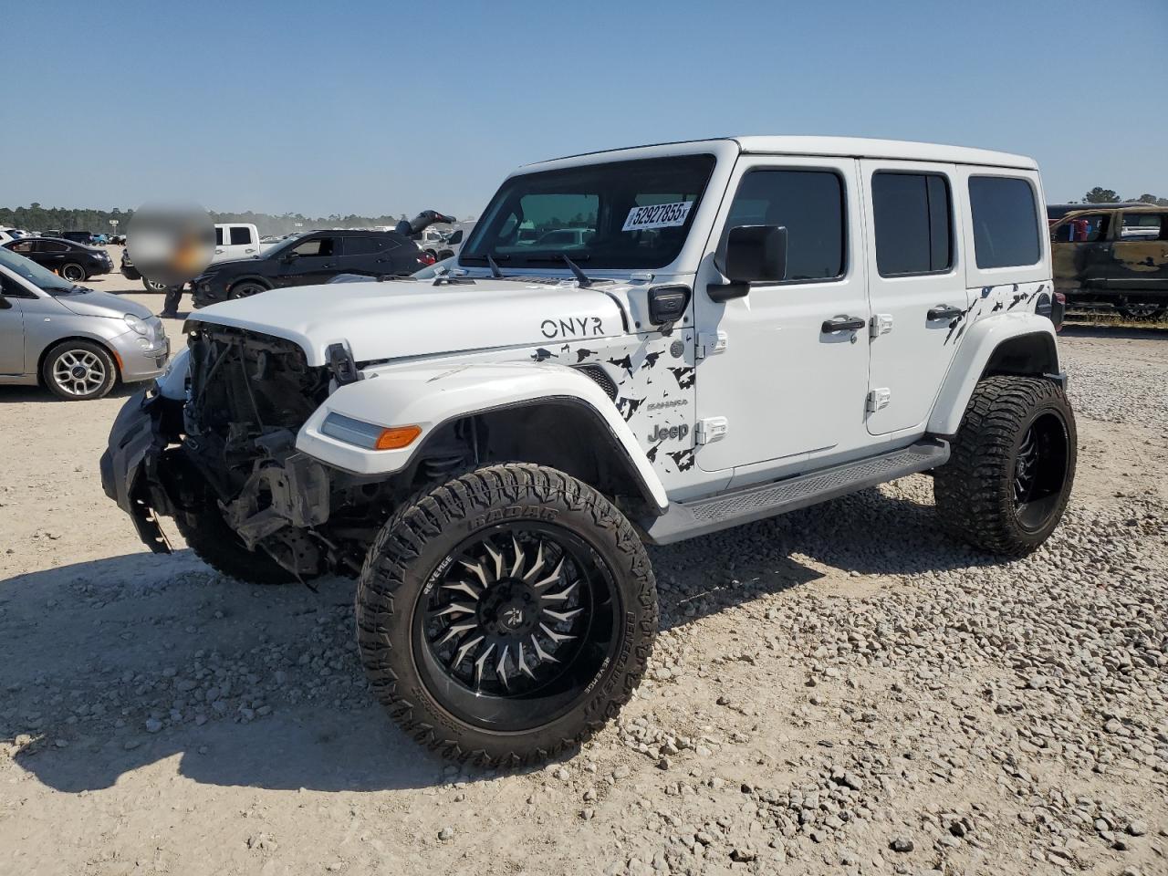 2023 Jeep Wrangler Sahara 4Xe للبيع في Houston، TX - Front End