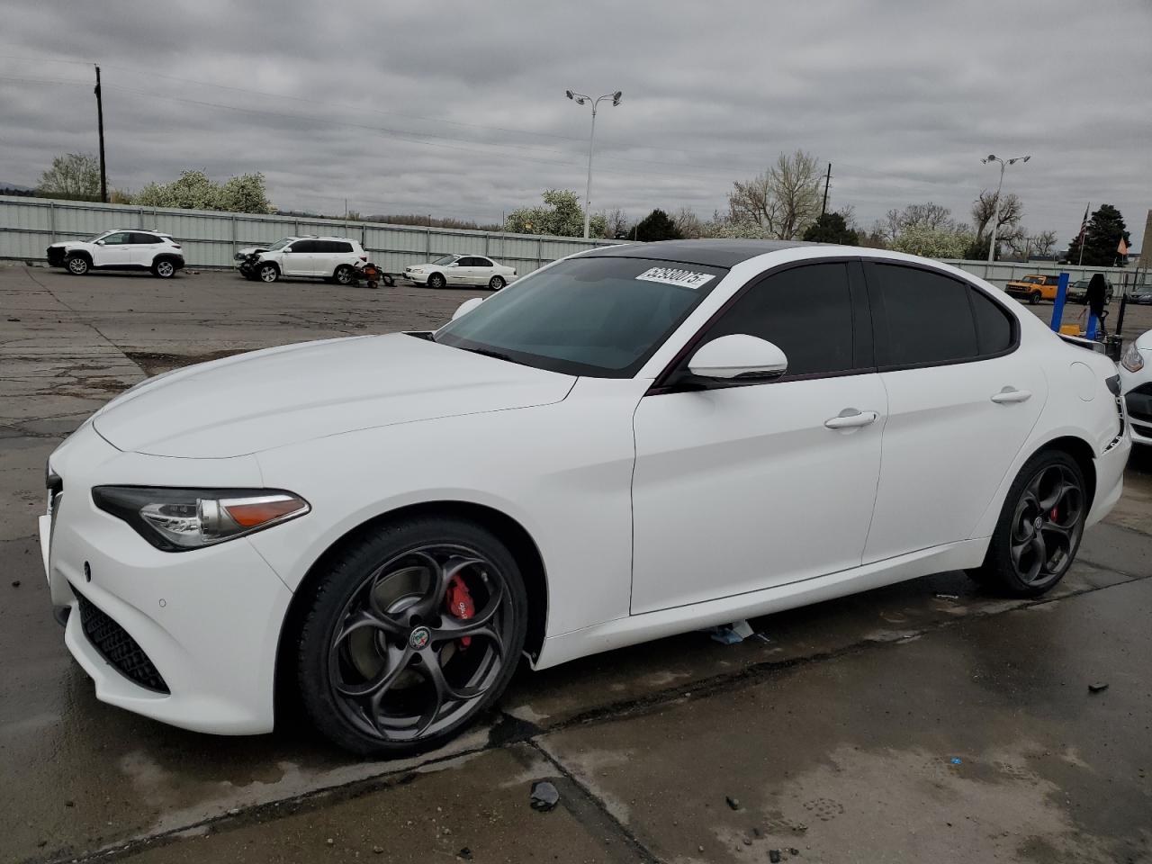 2017 Alfa Romeo Giulia Ti Q4 продається в Littleton, CO - Front End