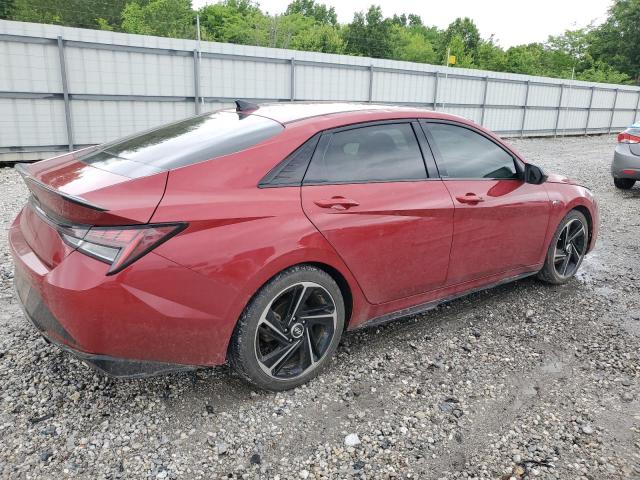  HYUNDAI ELANTRA 2022 Red