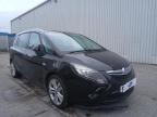 2014 VAUXHALL ZAFIRA TOU for sale at Copart CHESTER