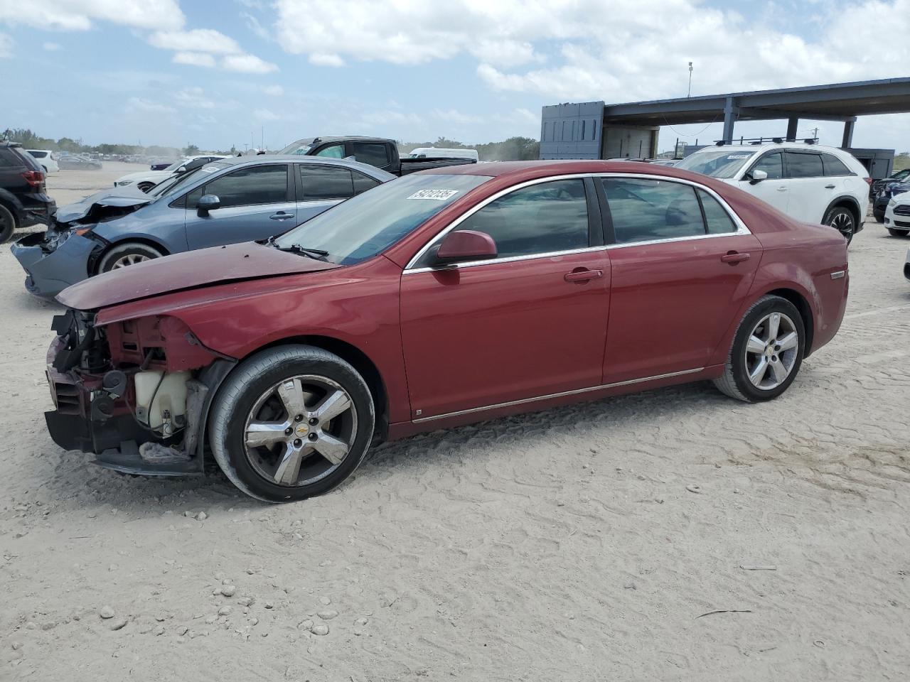 2010 Chevrolet Malibu 2Lt продається в West Palm Beach, FL - Front End