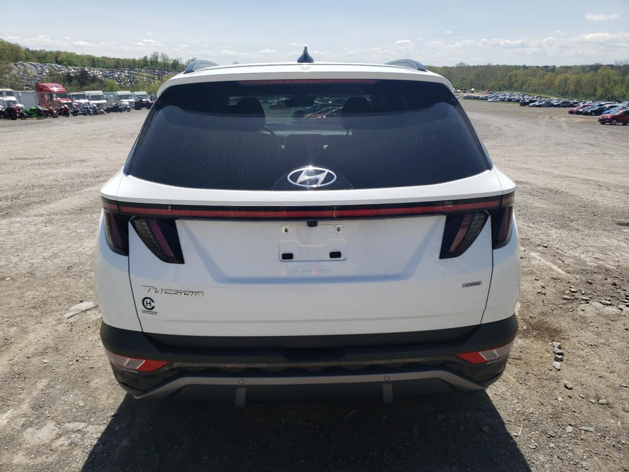 2022 Hyundai Tucson Limited VIN: 5NMJECAEXNH058982 Lot: 55154465