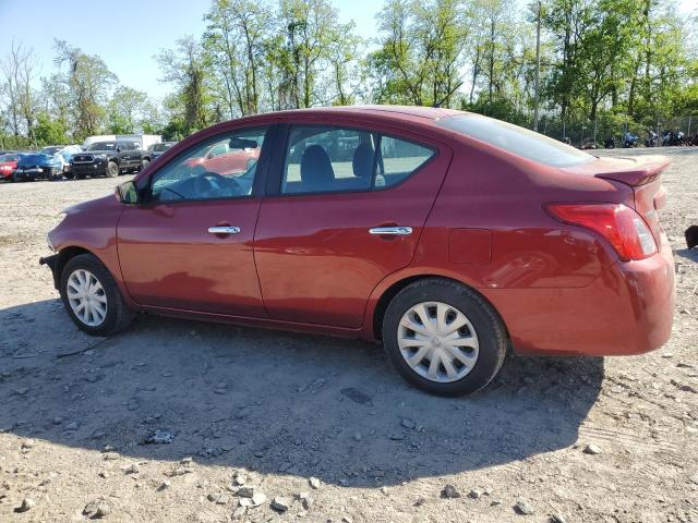  NISSAN VERSA 2018 Burgundy