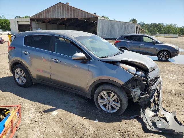  KIA SPORTAGE 2017 Серый