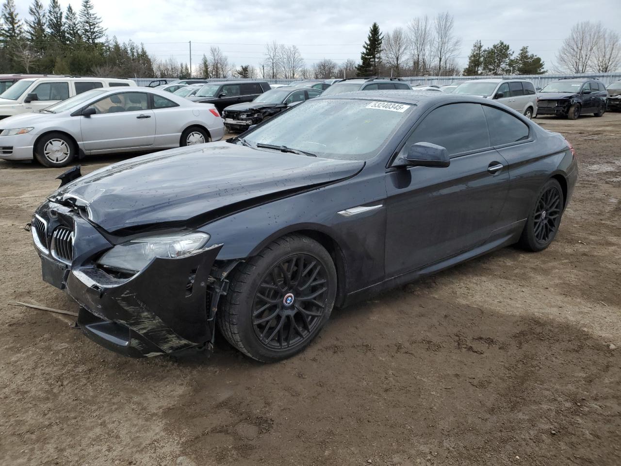 2012 Bmw 650 Xi de vânzare în Bowmanville, ON - Front End