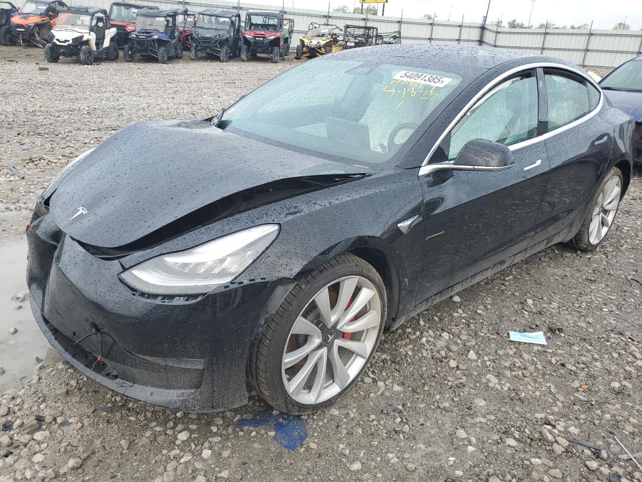 2019 Tesla Model 3 na sprzedaż w Cahokia Heights, IL - Rear End