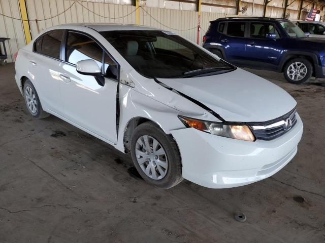 Sedans HONDA CIVIC 2012 White