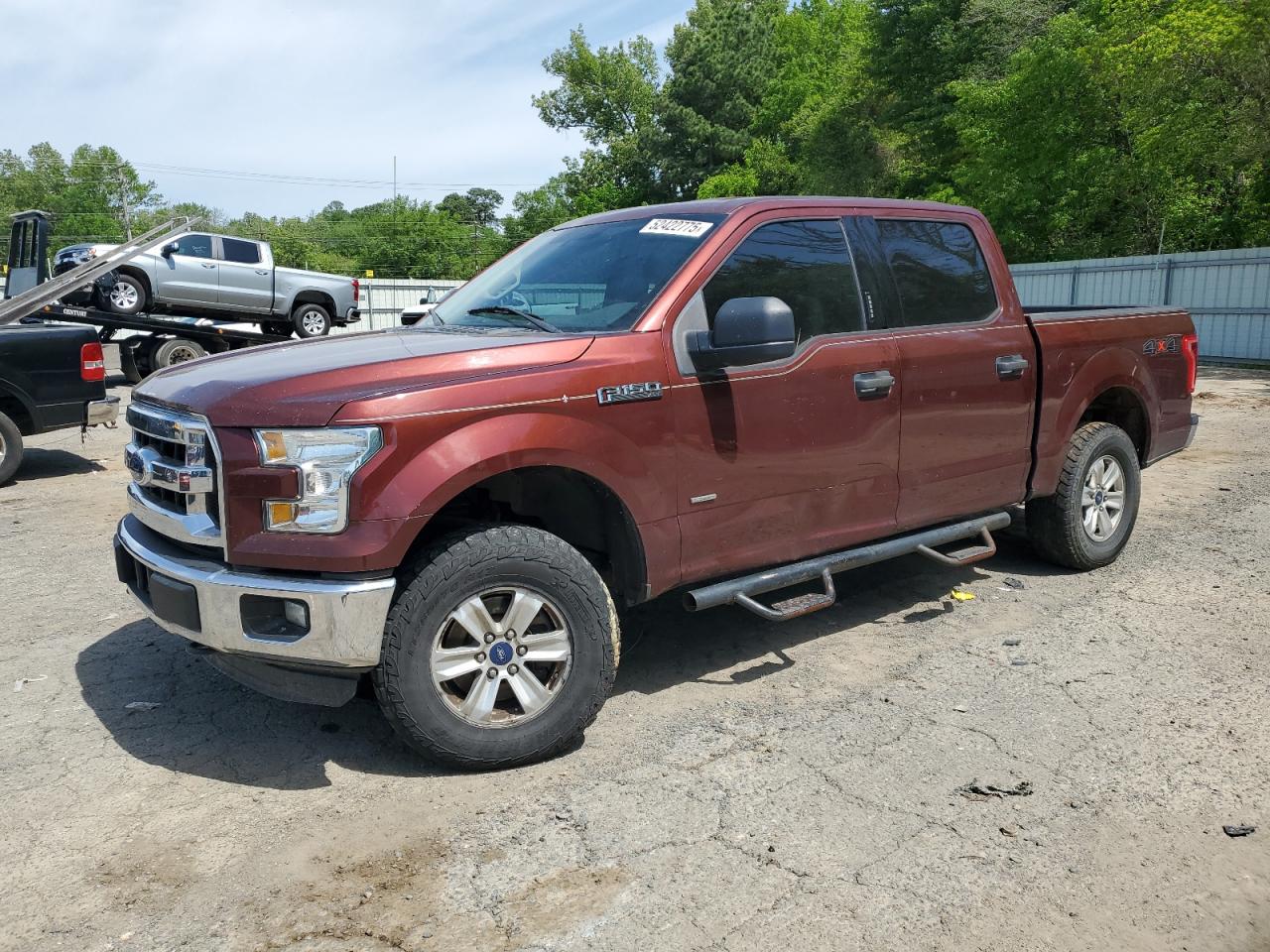 2015 Ford F150 Supercrew for Sale in Shreveport, LA - Burn - Engine