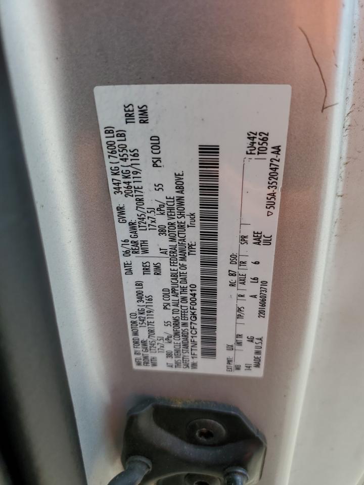 1FTNF1CF7GKF00410 FORD All Models 2016